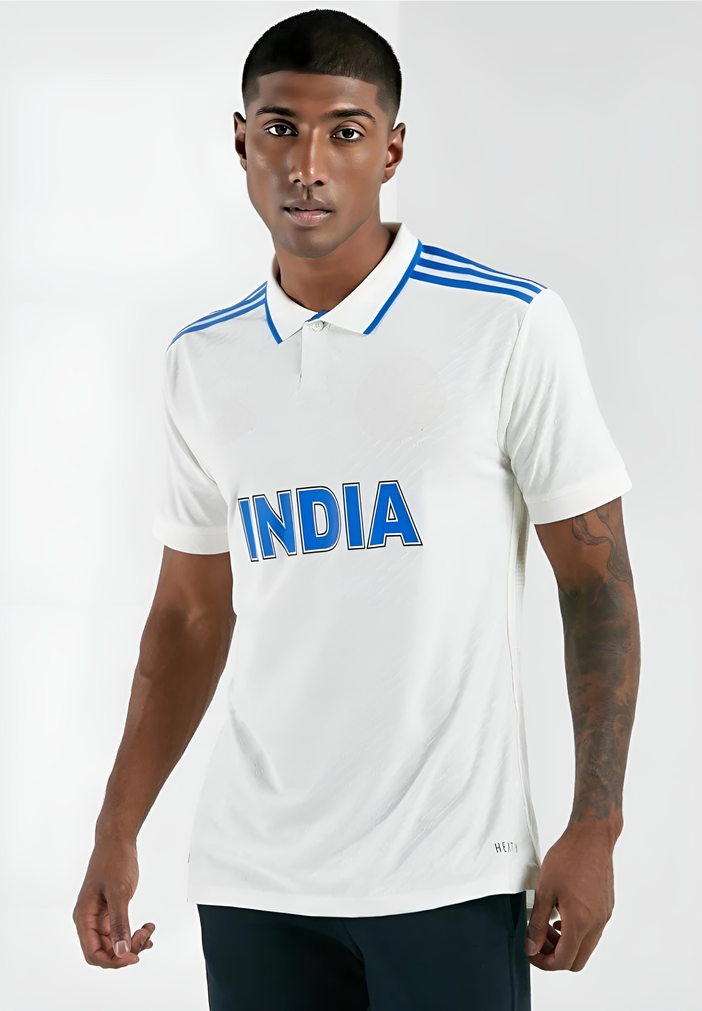 Customized Indian Cricket Team (white) New World Cup Jersey – Player-Edition2024