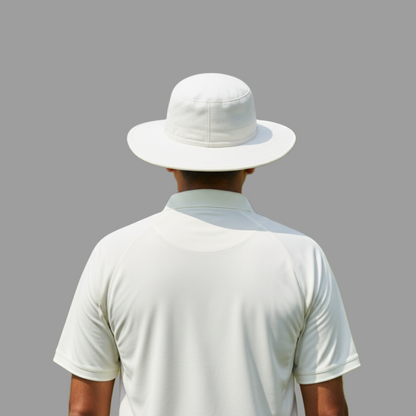 India white colour Umpire cap