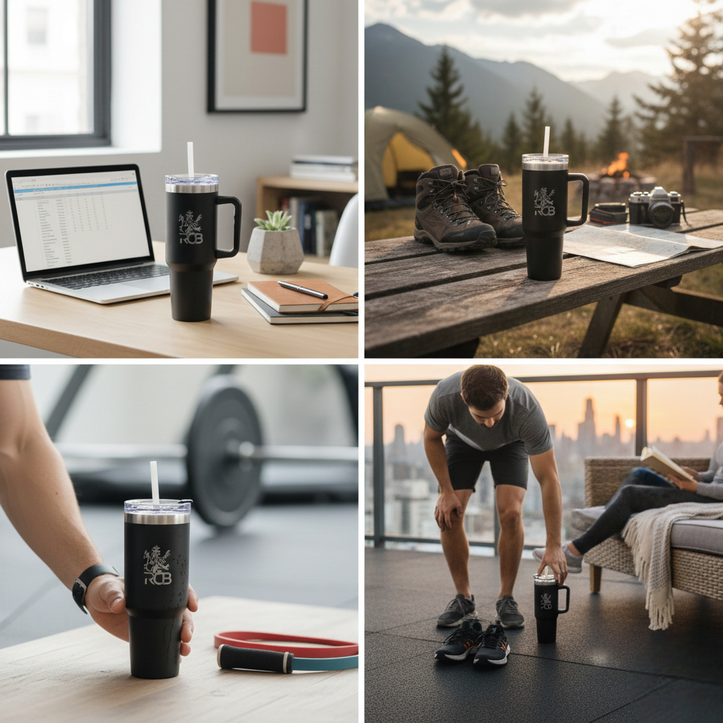 RCB Premium Stainless Steel Vacuum Tumbler