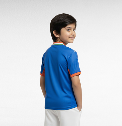 Premium Kids' Team India Cricket Jersey – 2026 Fan Edition
