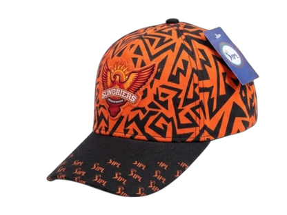 Sunrisers Hyderabad (SRH) "Orange Fire" Fan Cap