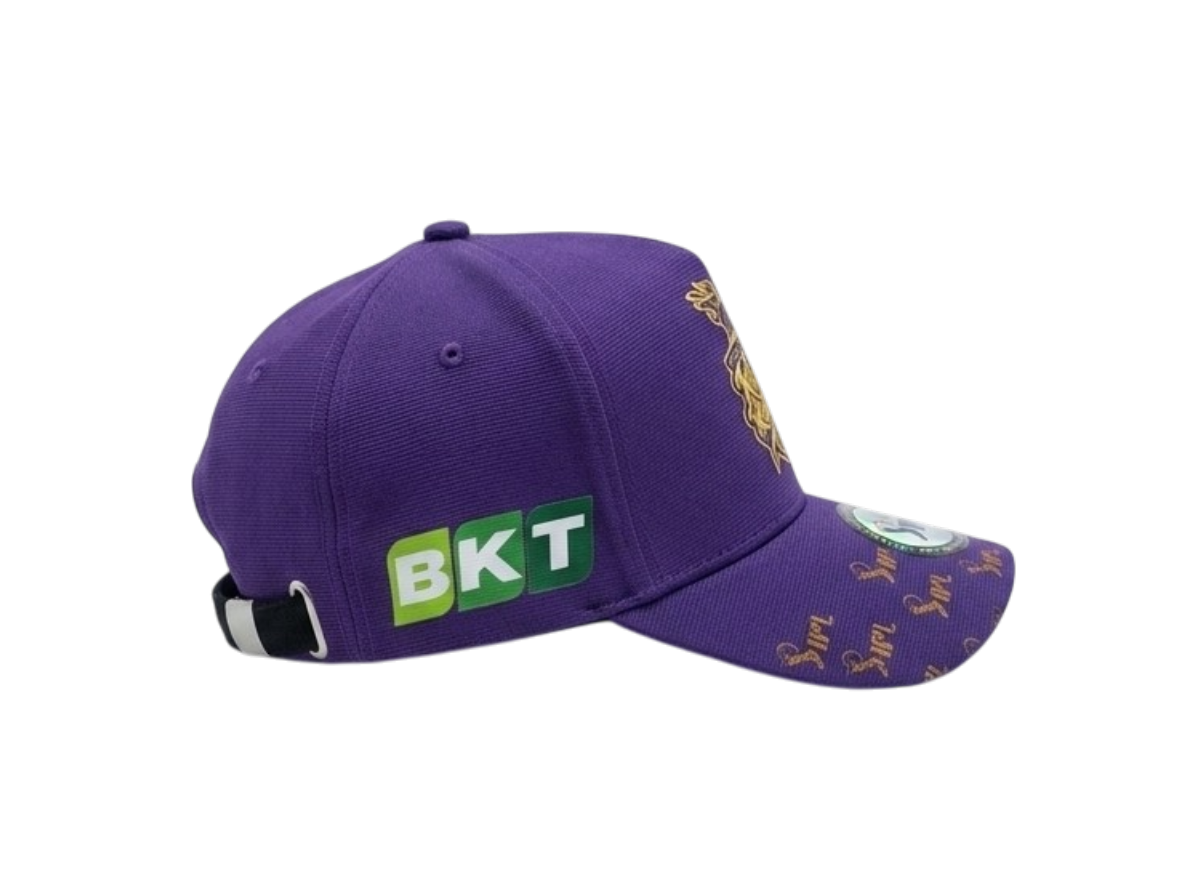Kolkata Knight Riders (KKR) "Purple &amp; Gold" Elite Fan Cap
