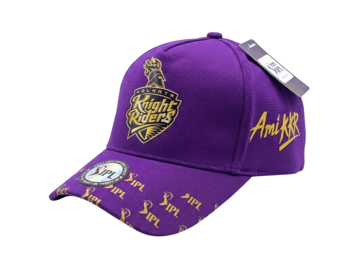 Kolkata Knight Riders (KKR) "Purple &amp; Gold" Elite Fan Cap