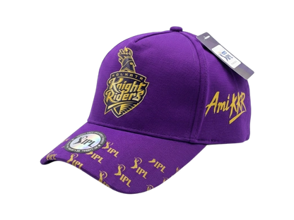 Kolkata Knight Riders (KKR) "Purple &amp; Gold" Elite Fan Cap