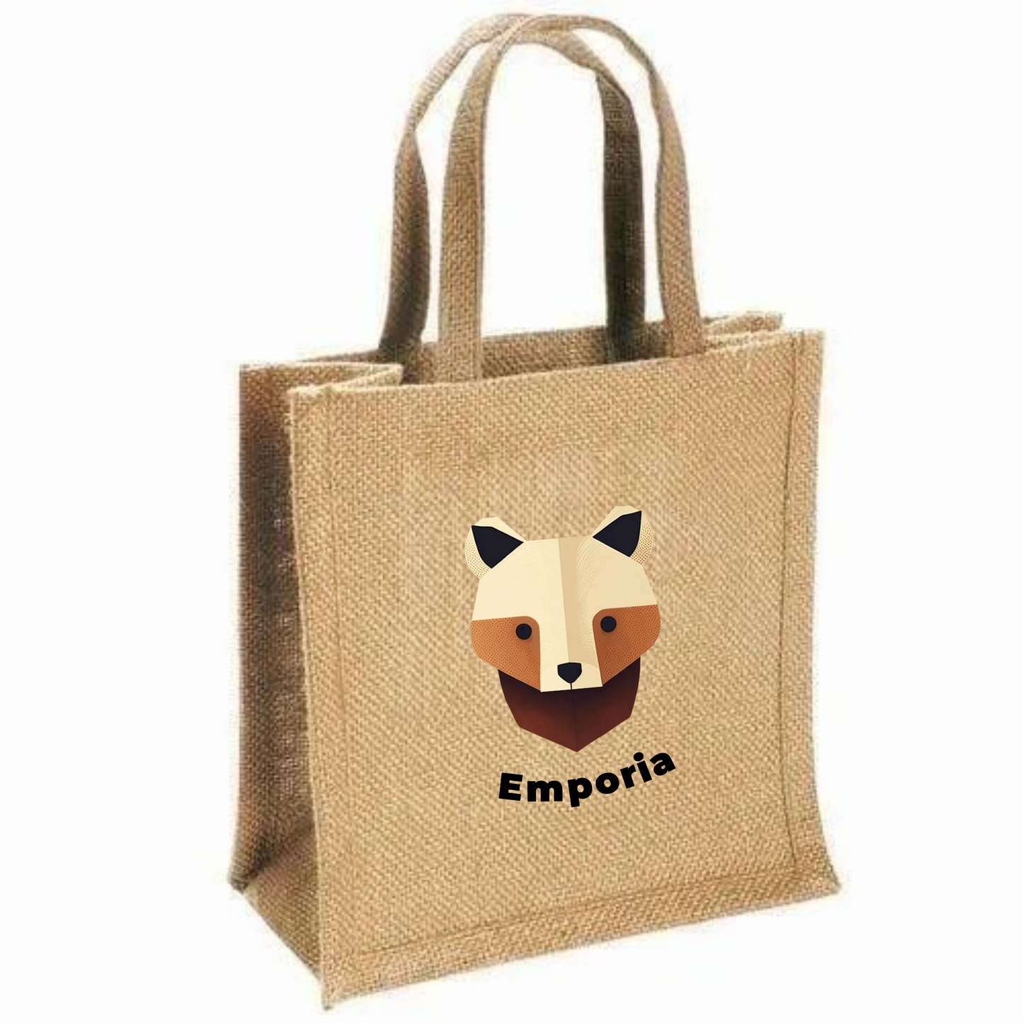 Jute Bags in emporia printed